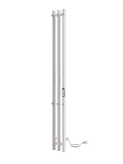 Полотенцесушитель электрический Indigo Style LSE120-13WMRt 120x13 см белый матовый